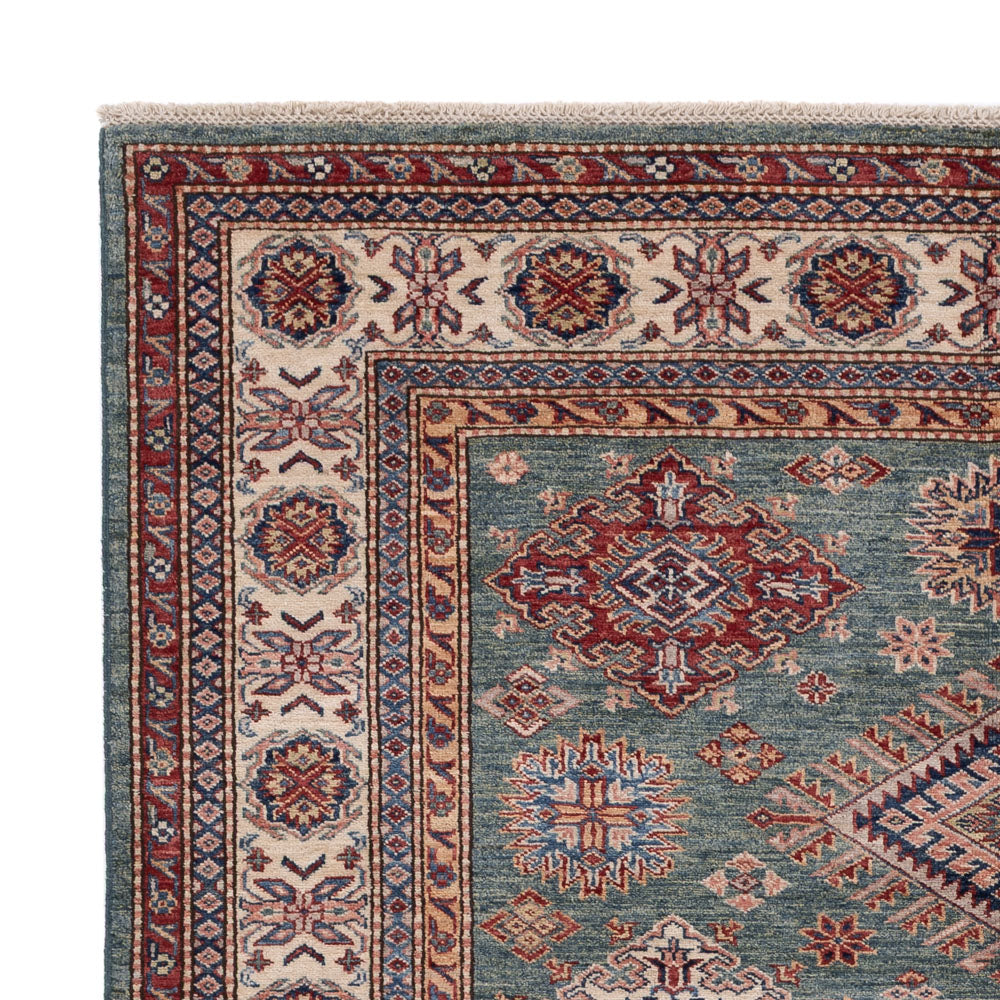 Ziegler Teppich - Kazak - 230 x 175 cm - hellblau