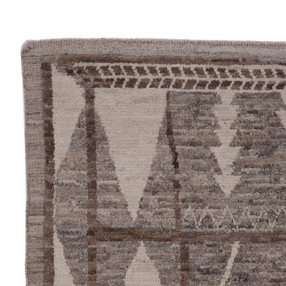 Berber Rug - 190 x 144 cm - dark brown