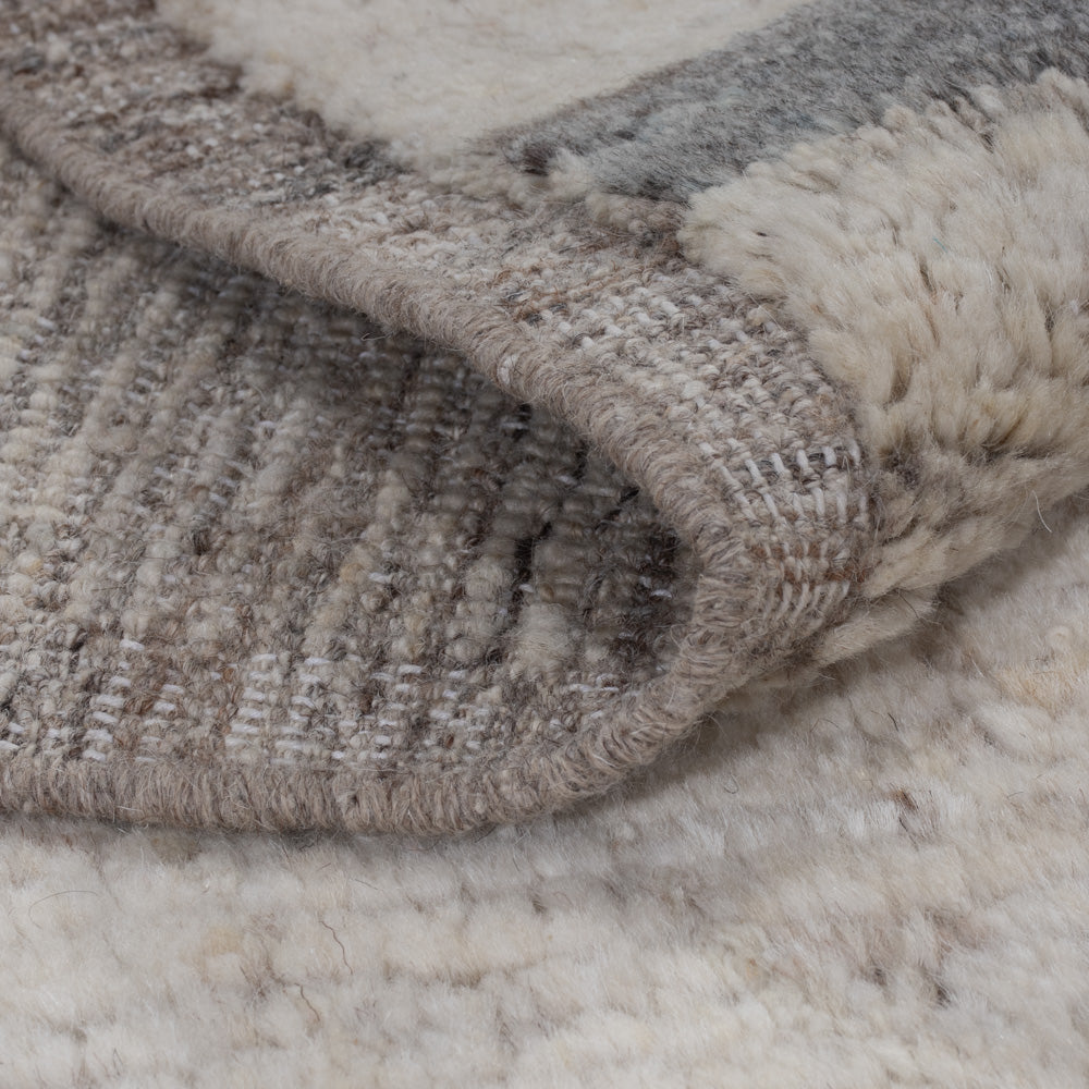 Berber Rug - 192 x 150 cm - grey