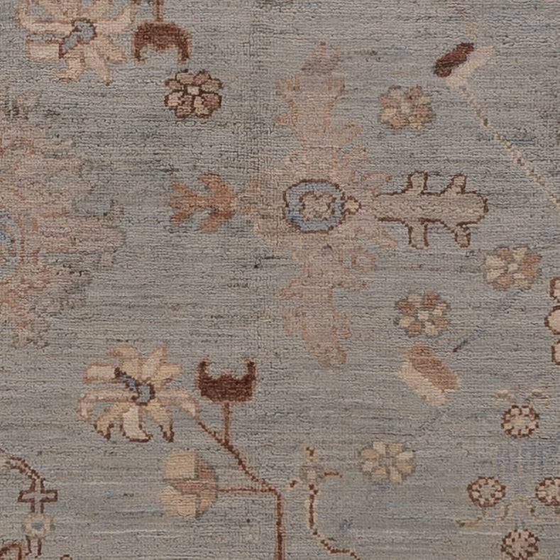 Ziegler Rug - Usak - 200 x 153 cm - light blue