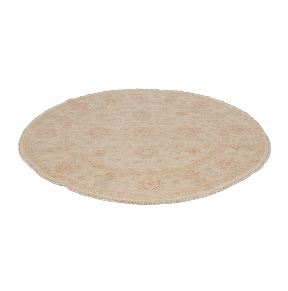 Ziegler Rug round  - 148 x 148 cm - light beige