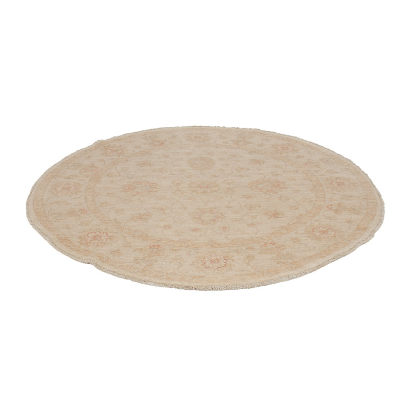Ziegler Rug round  - 148 x 148 cm - light beige
