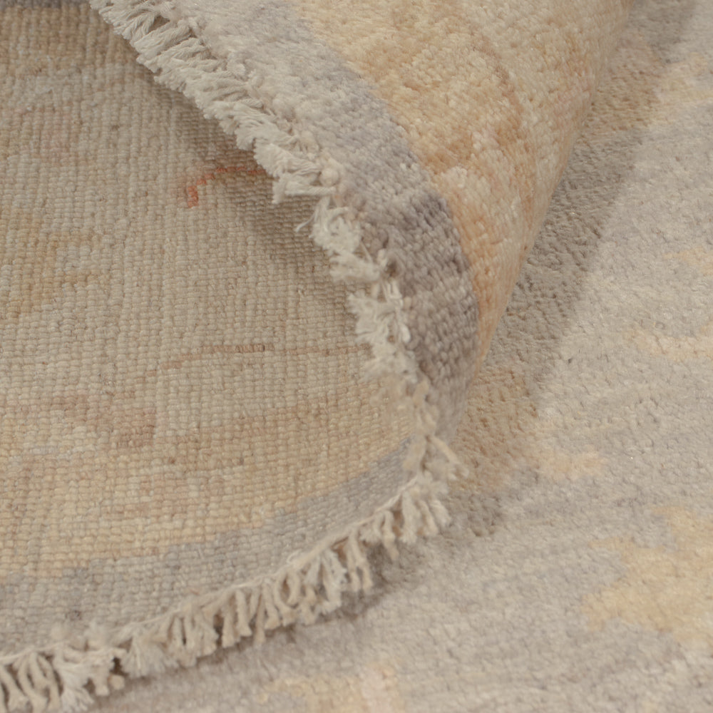 Ziegler Teppich rund  - 200 x 195 cm - blau