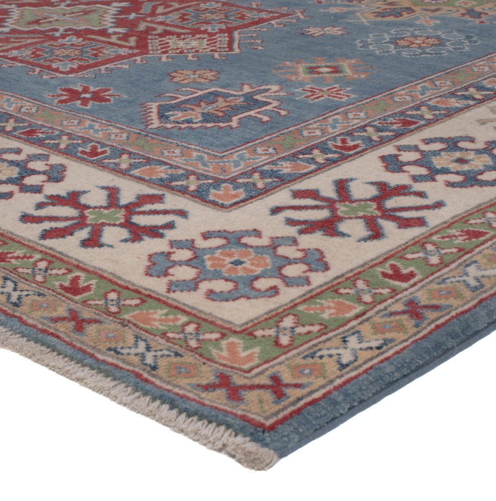 Ziegler Teppich - Kazak - 292 x 201 cm - blau