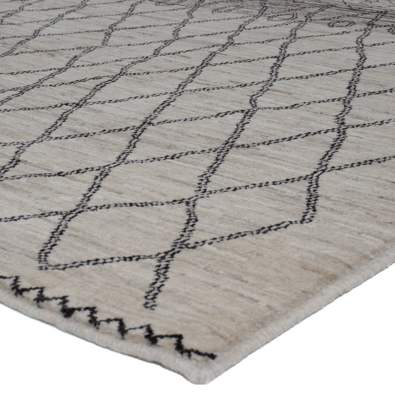 Berber Teppich - 296 x 201 cm - grau