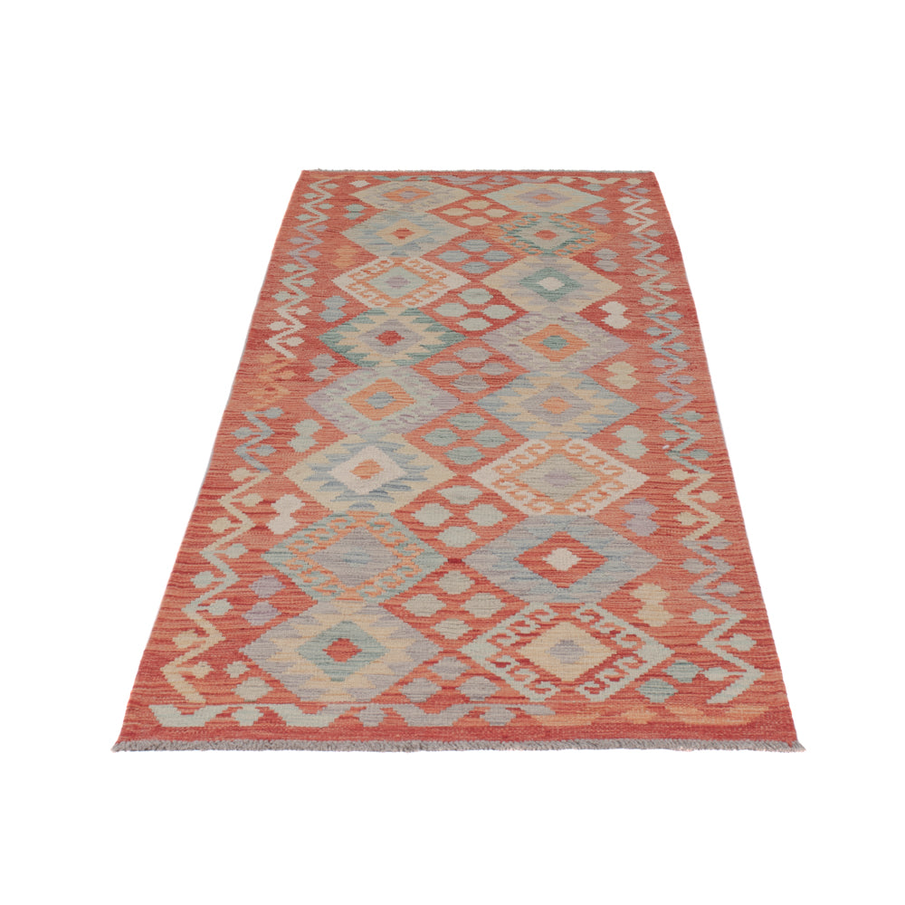 Runner Kelim Rug - Splash - 246 x 84 cm - multicolored