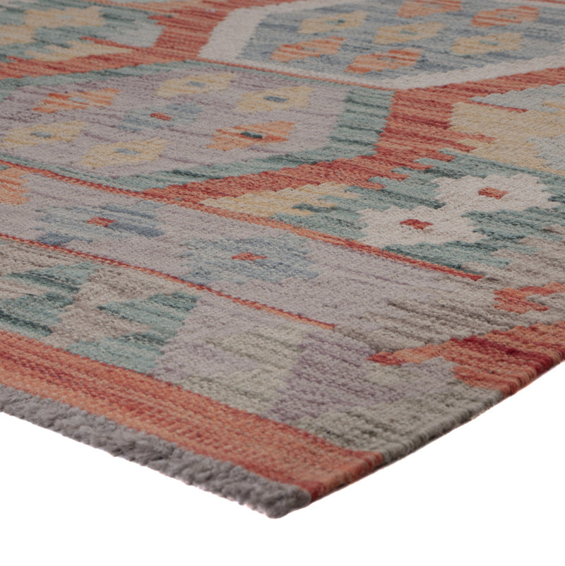 Runner Kelim Rug - Splash - 298 x 82 cm - multicolored