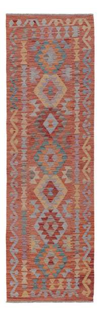 Runner Kelim Rug - Splash - 247 x 80 cm - multicolored