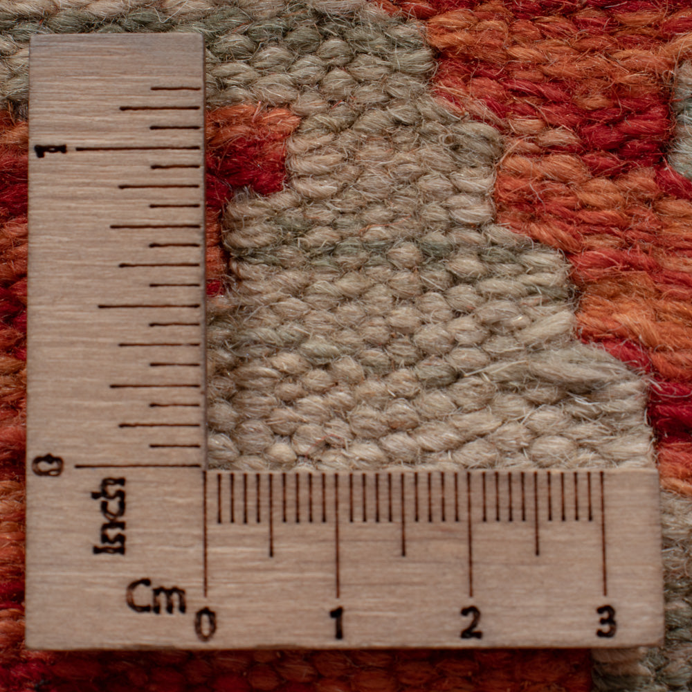 Runner Kelim Rug - Splash - 404 x 80 cm - multicolored