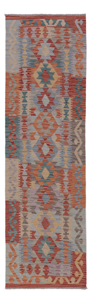 Runner Kelim Rug - Splash - 238 x 73 cm - multicolored