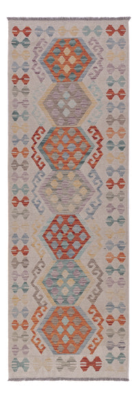Runner Kelim Rug - Splash - 240 x 80 cm - multicolored