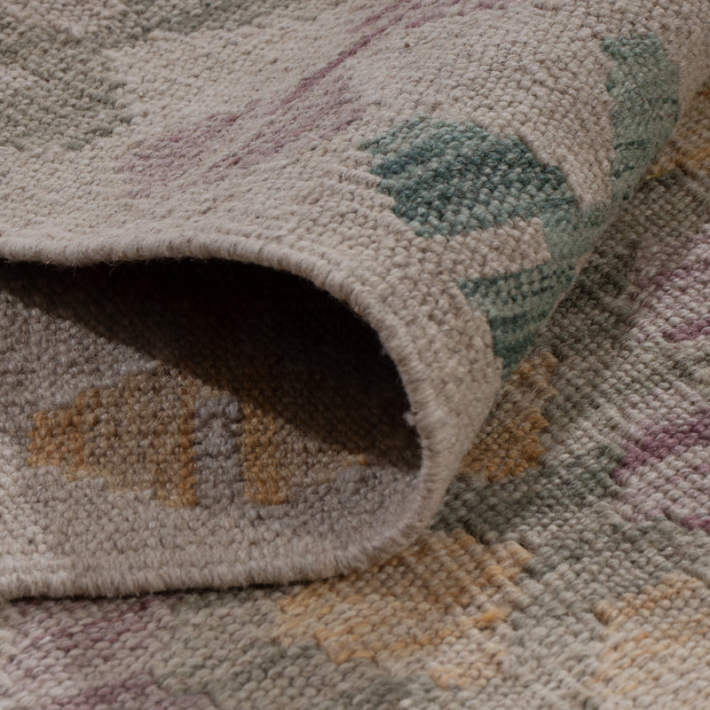 Runner Kelim Rug - Splash - 240 x 80 cm - multicolored