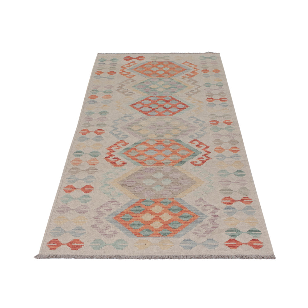 Runner Kelim Rug - Splash - 240 x 80 cm - multicolored