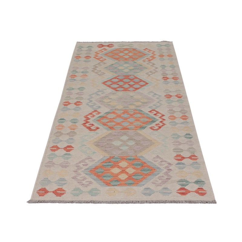 Runner Kelim Rug - Splash - 240 x 80 cm - multicolored