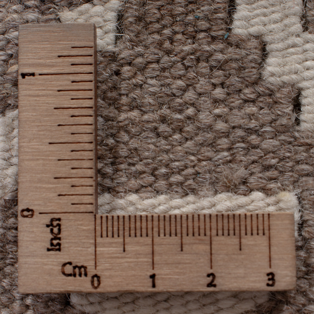 Runner Kelim Rug - Splash - 393 x 81 cm - dark grey