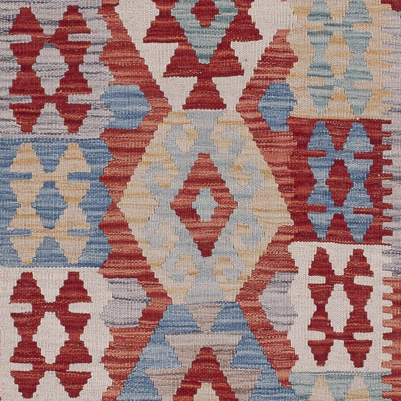 Runner Kelim Rug - Splash - 313 x 80 cm - multicolored