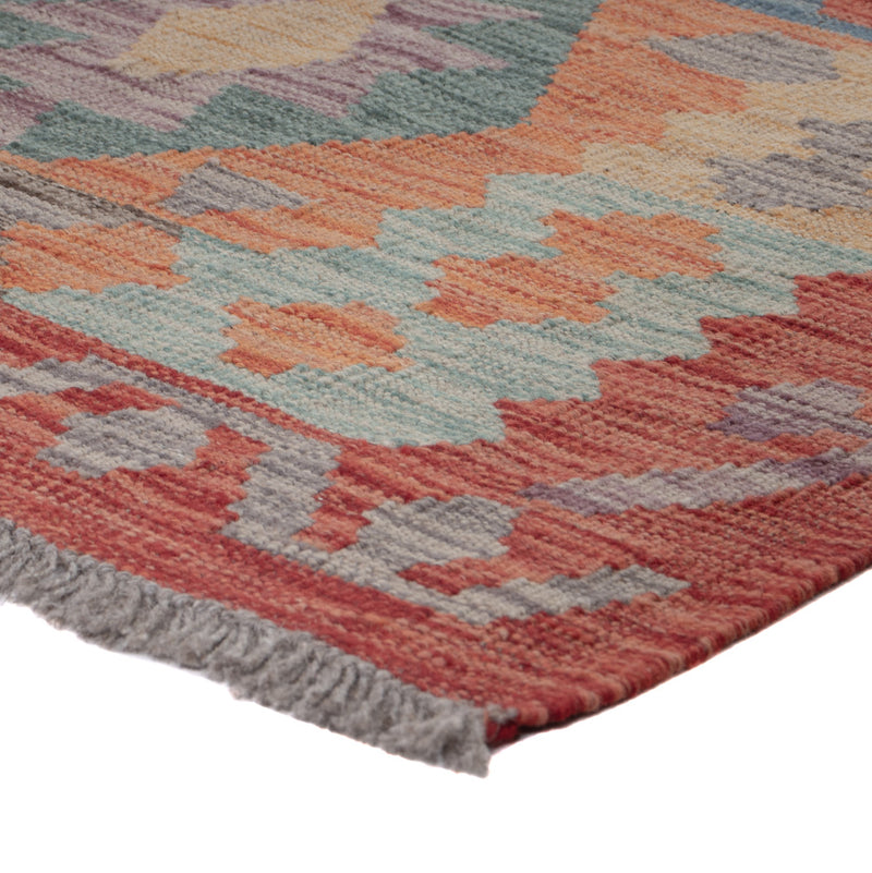Runner Kelim Rug - Splash - 200 x 80 cm - multicolored