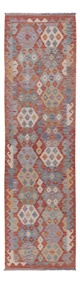Runner Kelim Rug - Splash - 295 x 82 cm - multicolored