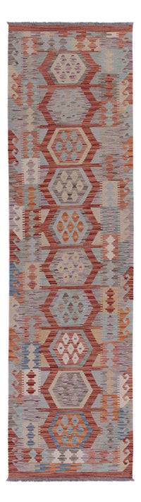 Runner Kelim Rug - Splash - 295 x 80 cm - multicolored