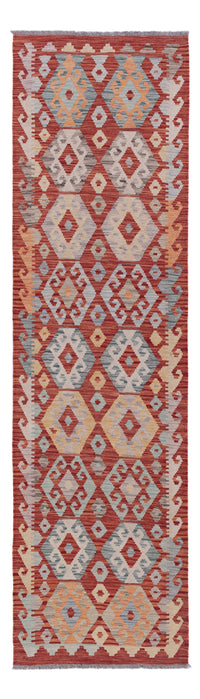 Runner Kelim Rug - Splash - 290 x 80 cm - multicolored