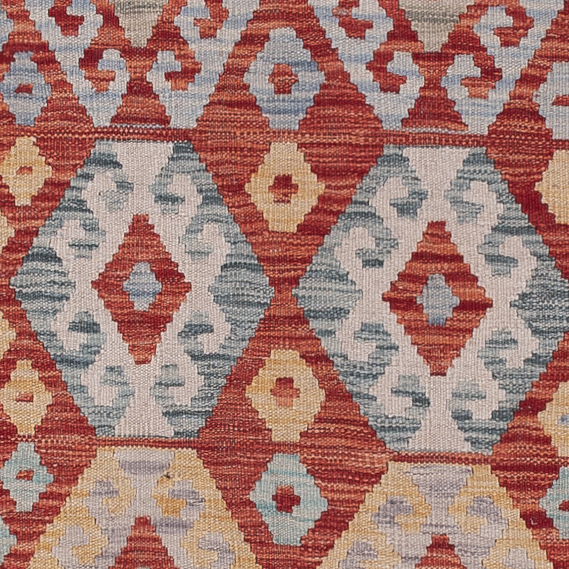 Runner Kelim Rug - Splash - 290 x 80 cm - multicolored