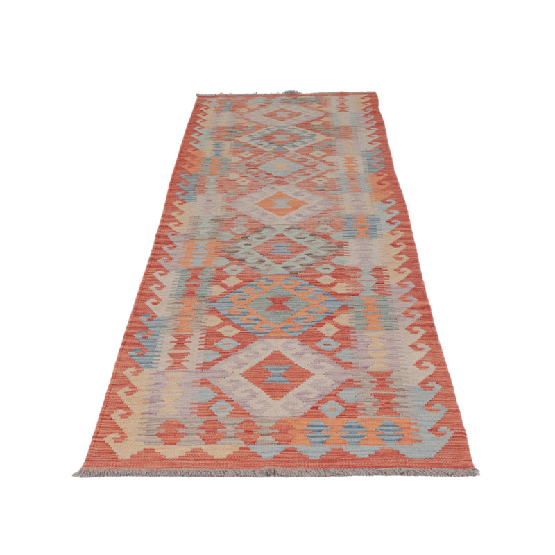 Runner Kelim Rug - Splash - 294 x 78 cm - multicolored