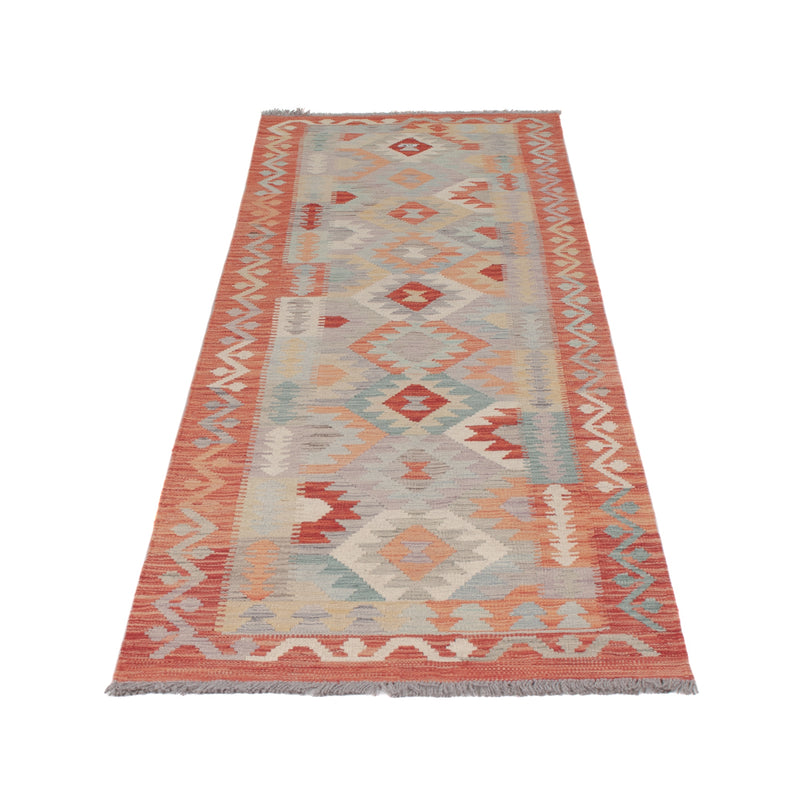 Runner Kelim Rug - Splash - 290 x 79 cm - multicolored