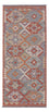 Runner Kelim Rug - Splash - 195 x 82 cm - multicolored