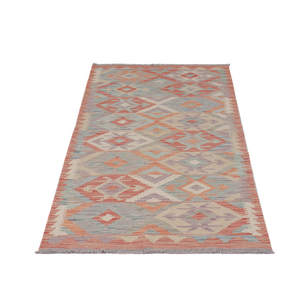 Runner Kelim Rug - Splash - 195 x 82 cm - multicolored