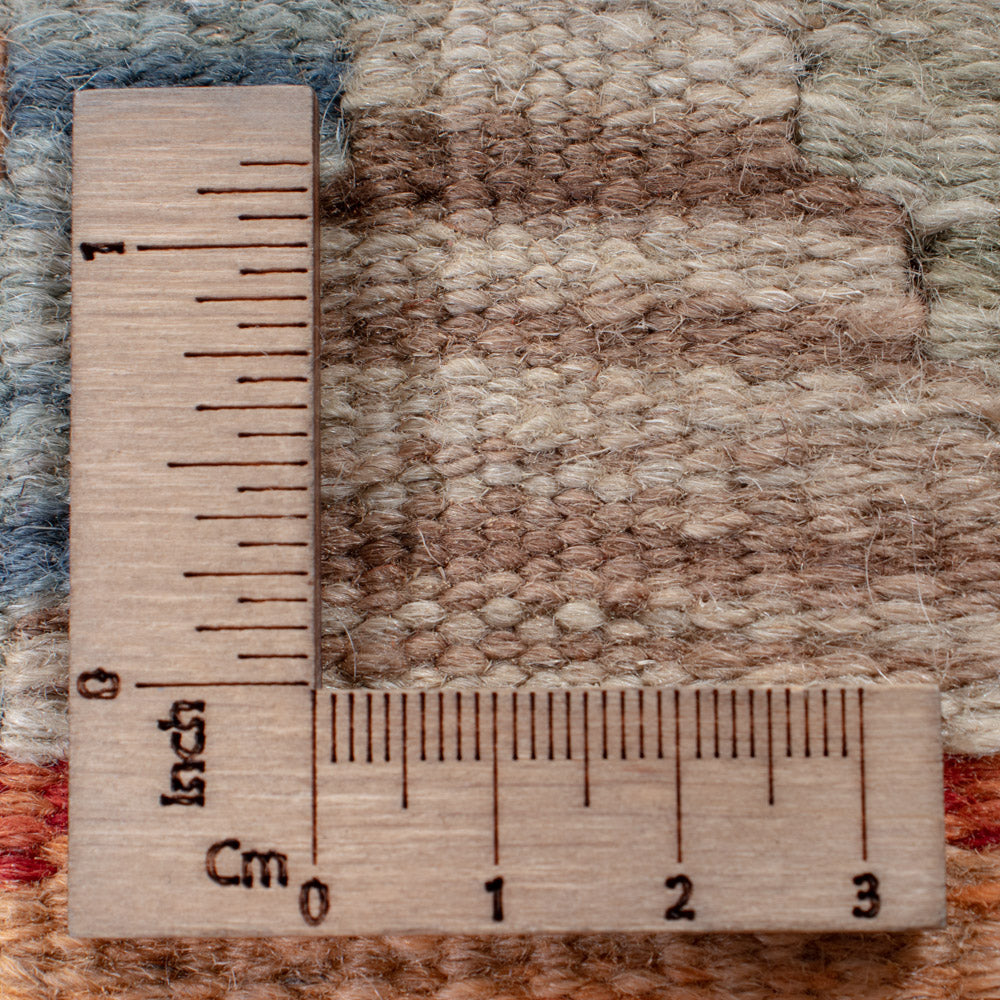 Runner Kelim Rug - Splash - 243 x 80 cm - multicolored