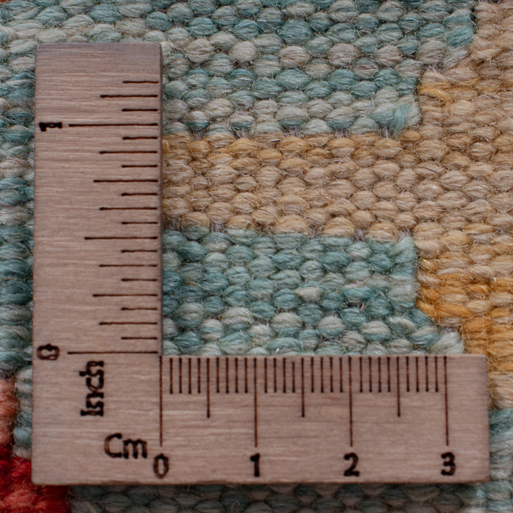 Runner Kelim Rug - Splash - 283 x 76 cm - multicolored