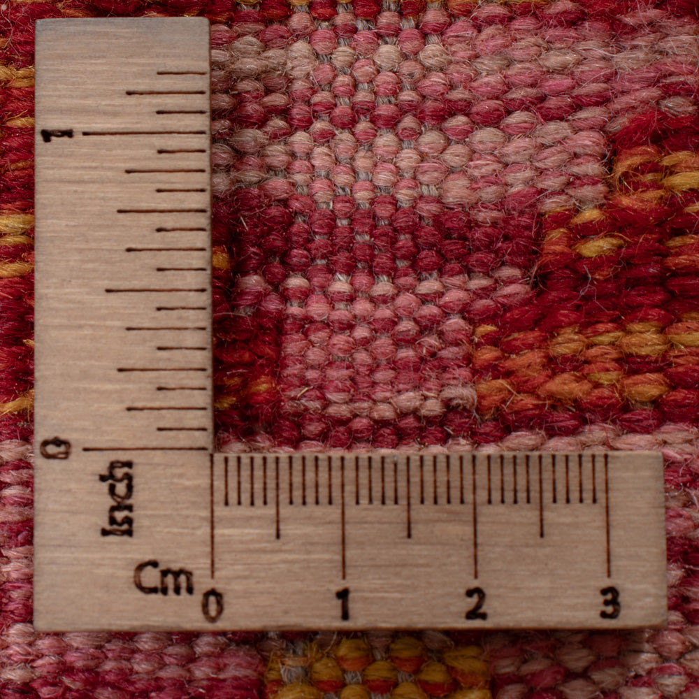 Runner Kelim Rug - Splash - 292 x 82 cm - multicolored