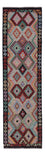 Runner Kelim Rug - Splash - 305 x 87 cm - multicolored
