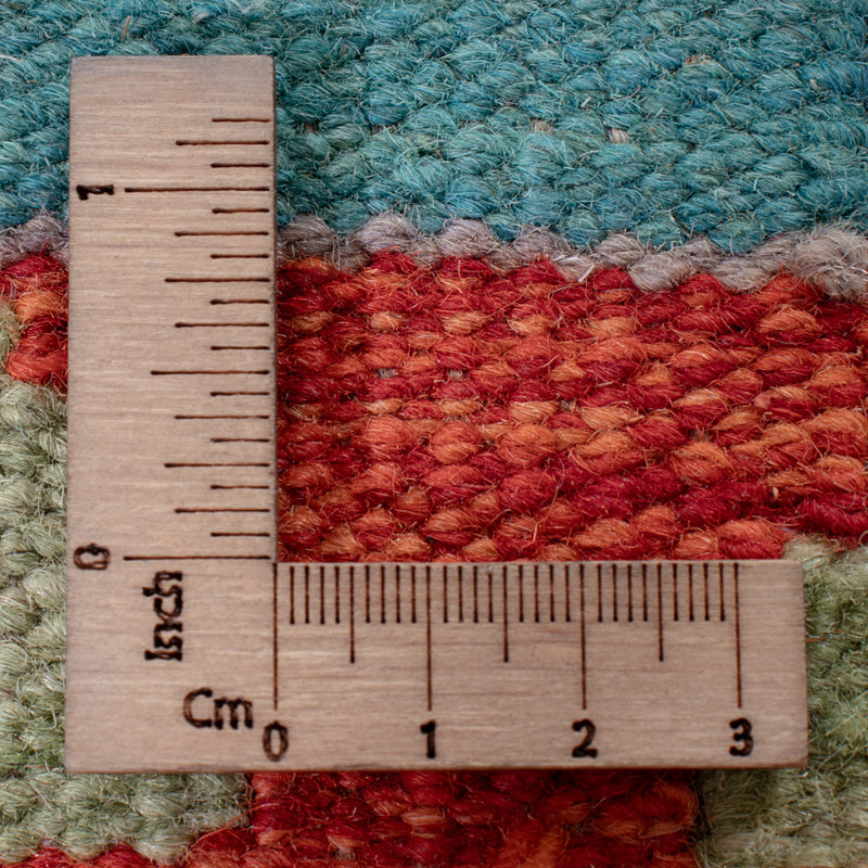 Runner Kelim Rug - Splash - 302 x 82 cm - multicolored