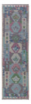 Runner Kelim Rug - Splash - 295 x 77 cm - multicolored