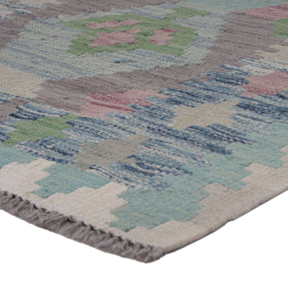Runner Kelim Rug - Splash - 295 x 77 cm - multicolored