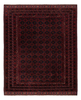 Kelim Rug - Oriental - 198 x 162 cm - dark red