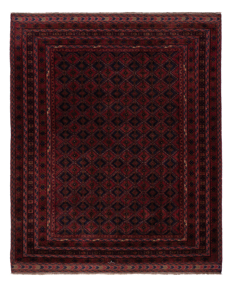 Kelim Rug - Oriental - 198 x 162 cm - dark red