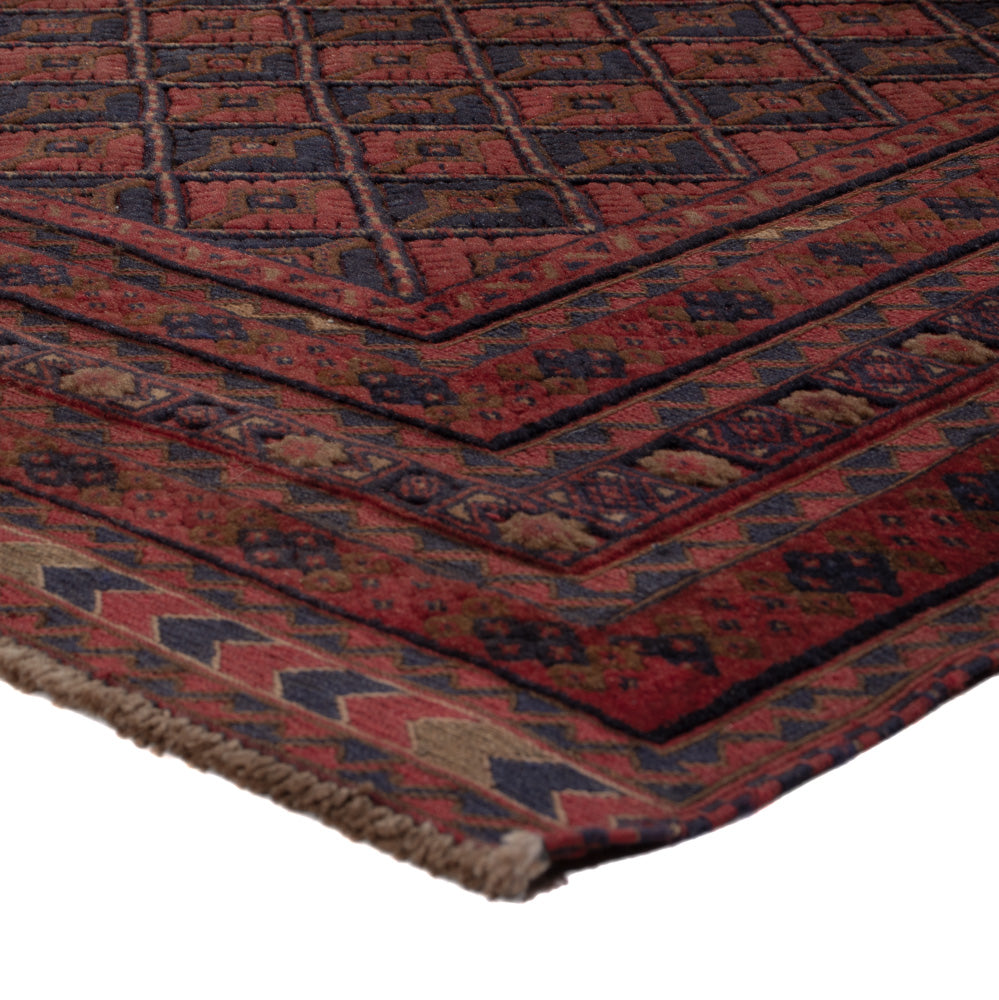 Kelim Rug - Oriental - 198 x 162 cm - dark red
