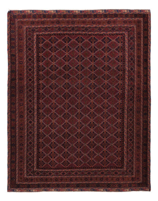 Kelim Rug - Oriental - 193 x 152 cm - dark red