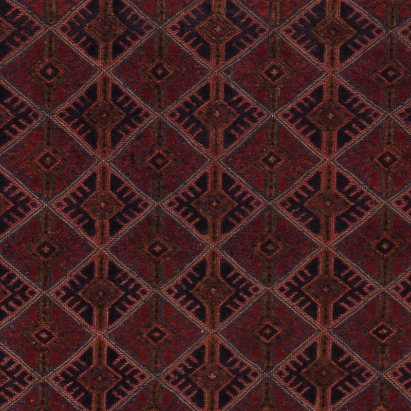Kelim Rug - Oriental - 193 x 152 cm - dark red