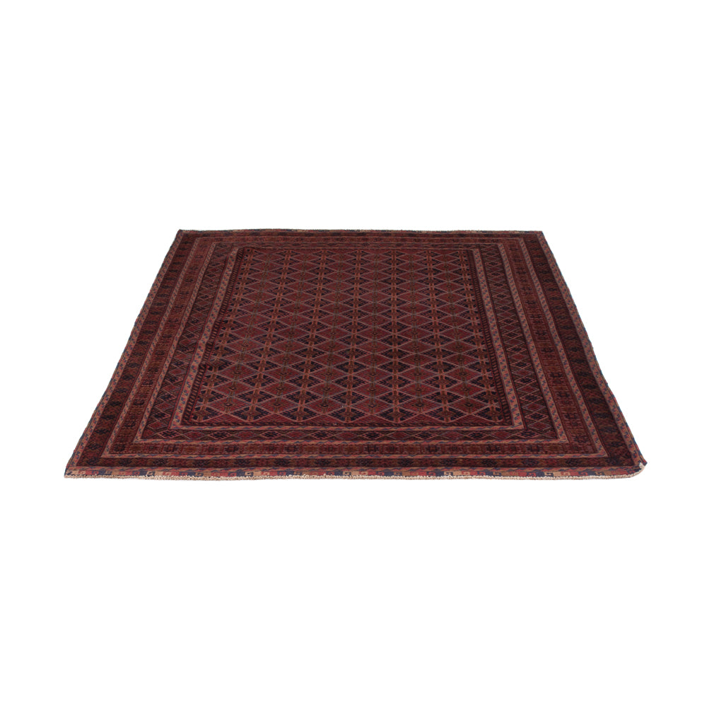 Kelim Rug - Oriental - 193 x 152 cm - dark red