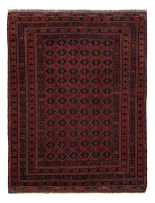 Kelim Rug - Oriental - 193 x 148 cm - dark red