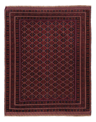 Kelim Rug - Oriental - 191 x 150 cm - dark red