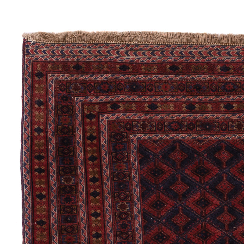 Kelim Rug - Oriental - 198 x 155 cm - dark red