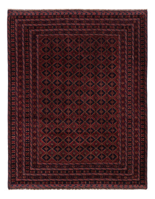 Kelim Rug - Oriental - 196 x 156 cm - dark red