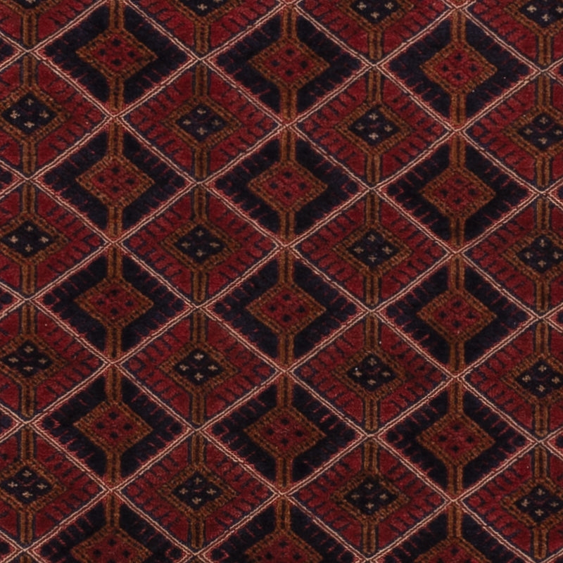 Kelim Rug - Oriental - 191 x 155 cm - dark red