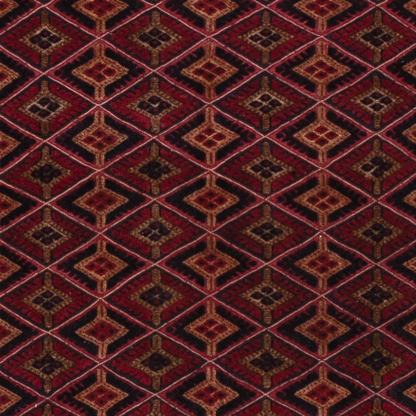 Kelim Rug - Oriental - 196 x 156 cm - dark red