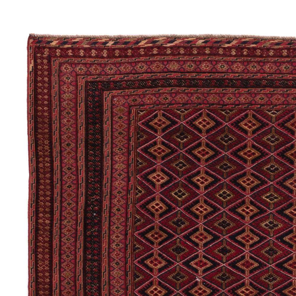 Kelim Rug - Oriental - 196 x 156 cm - dark red