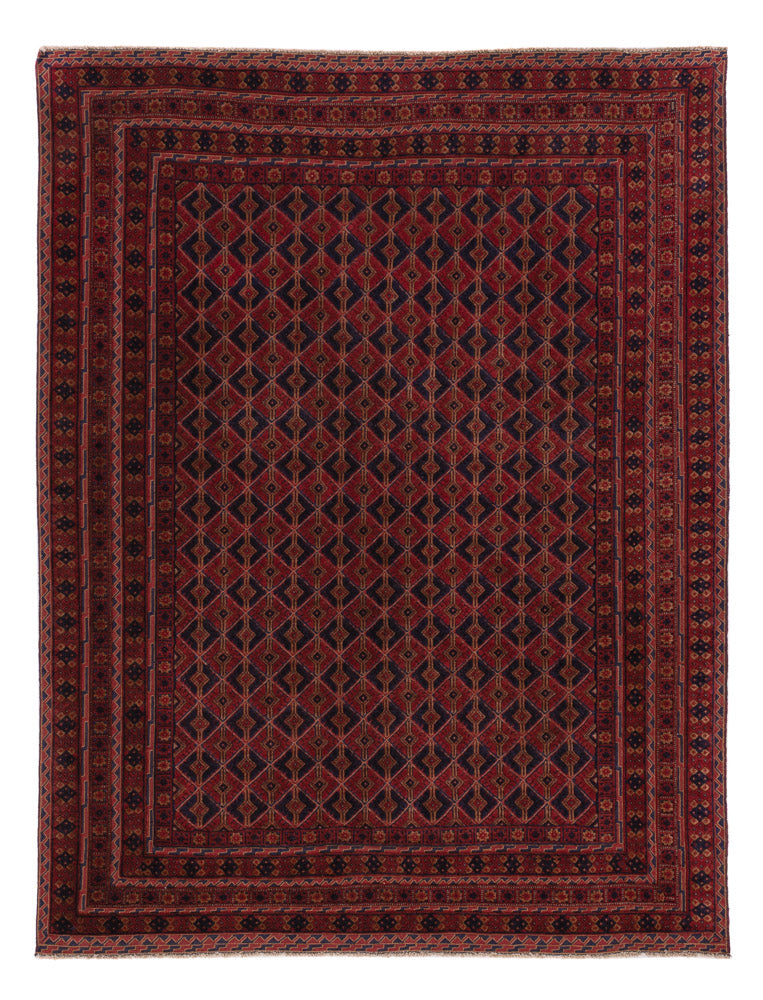 Kelim Rug - Oriental - 190 x 148 cm - dark red